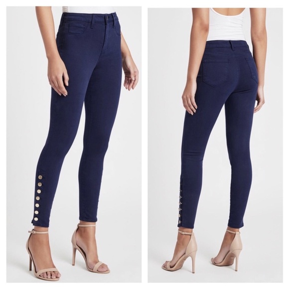 L'AGENCE Piper High Rise Skinny Rinse Jeans Size 28 - Picture 1 of 11